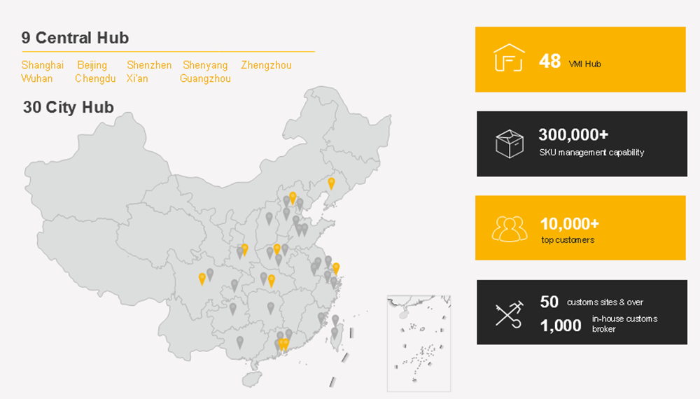 China location map